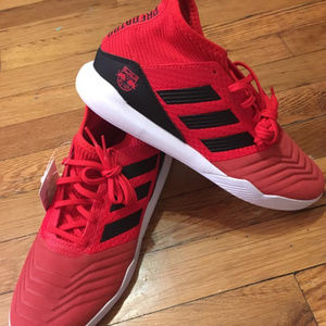 adidas new york shoes red